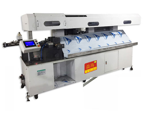 YG-1500L+DDThick cable wire computer fully-automatic cutting peeling machine